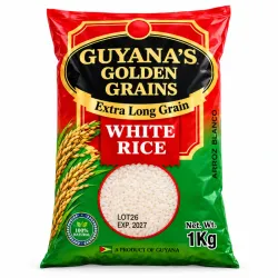 Arroz de Grano Largo Tipo 1 - 1 Kg *Paquete Sellado Importado desde Guyana