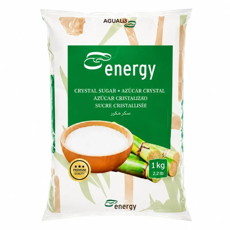 Azúcar Blanca Granulada Cristalina - 1kg *Producto Importado de Calidad