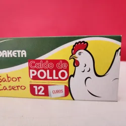 Caja de Caldo Aldaketa Sabor a Pollo - 12 unidades * Producto Importado desde España