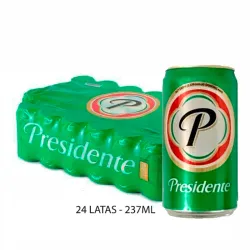 Caja de Cerveza Presidente - 24 unidades *Nuevo Producto Original Importado desde Dominicana