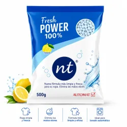 Detergente en Polvo Multiusos NT Olor Limón - 500 gramos