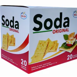Galletas de Soda Original - 20 paquetes *Contenido Neto 600 gramos