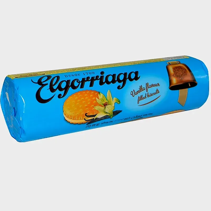 Galletas Elgorriagas Rellenas con Crema de Vainilla *Nuevo Producto Importado desde España