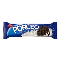 Galletas Porleo *Aldiva de Chocolate Rellena con Vainilla - 50 gramos