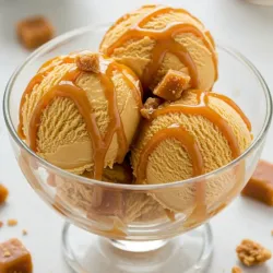 Helado Crema Sabor Caramelo - Tina de 4.5 Litros 