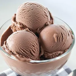 Helado Crema Sabor Chocolate (Súper Calidad) - Tina de 4.5 Litros 
