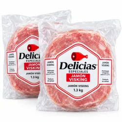 Jamón Visking Delicia Estrella- 1.35 kg *Nuevo Producto