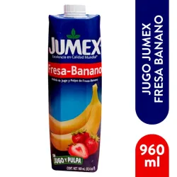 Jugo Jumex de Banana y Fresa - 960 ml *Calidad Excepcional