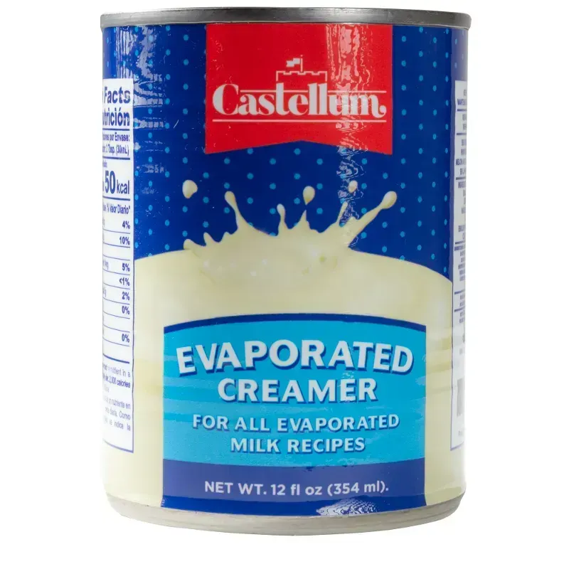 Leche Evaporada Castellum Creamer - 354 ml *Nuevo Producto Importado