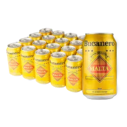 Malta Bucanero - Caja de 24 unidades *La Más Rica del Mundo