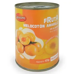 Melocotón Enlatado en Almíbar - 425 gramos *Nuevo Producto