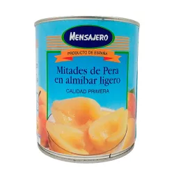 Mitades Grandes de Pera en Almíbar Ligero *Extra* - 840 gramos Producto Nuevo de Origen Español