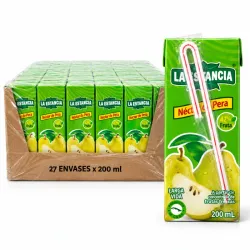 Néctar de Pera La Estancia - Caja de 27 unidades * Jugos nutritivos y saludables