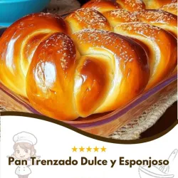 Pan Trenzado Relleno de Jamón y Queso- 400 gramos *Retactilado y de Masa Suave