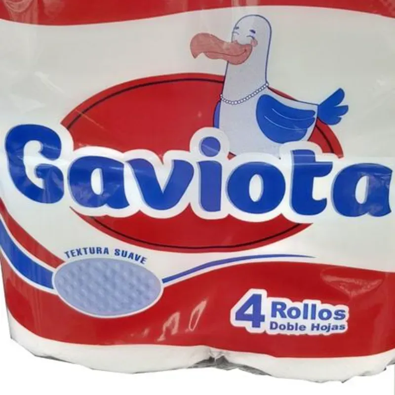 Papel Higiénico- Sanitario Blanco - 8 rollos profesionales con doble capa