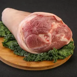 Pierna Trasera de Cerdo al Corte - 12,5 libras *Carne Importada Premium