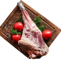 Pierna Trasera de Ovejo - 4.5 libras *Carne Limpia sin Cebo
