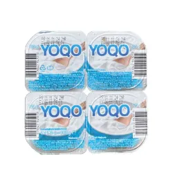 Postre Lácteo YoQo (Yogurt Natural) - Caja de 24 unidades de 125 gramos c/u. *Nuevo Producto Importado