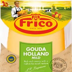 Queso Gouda Holandés en Barras - 3.1 a 3.5 kg *Nuevo Producto Importado