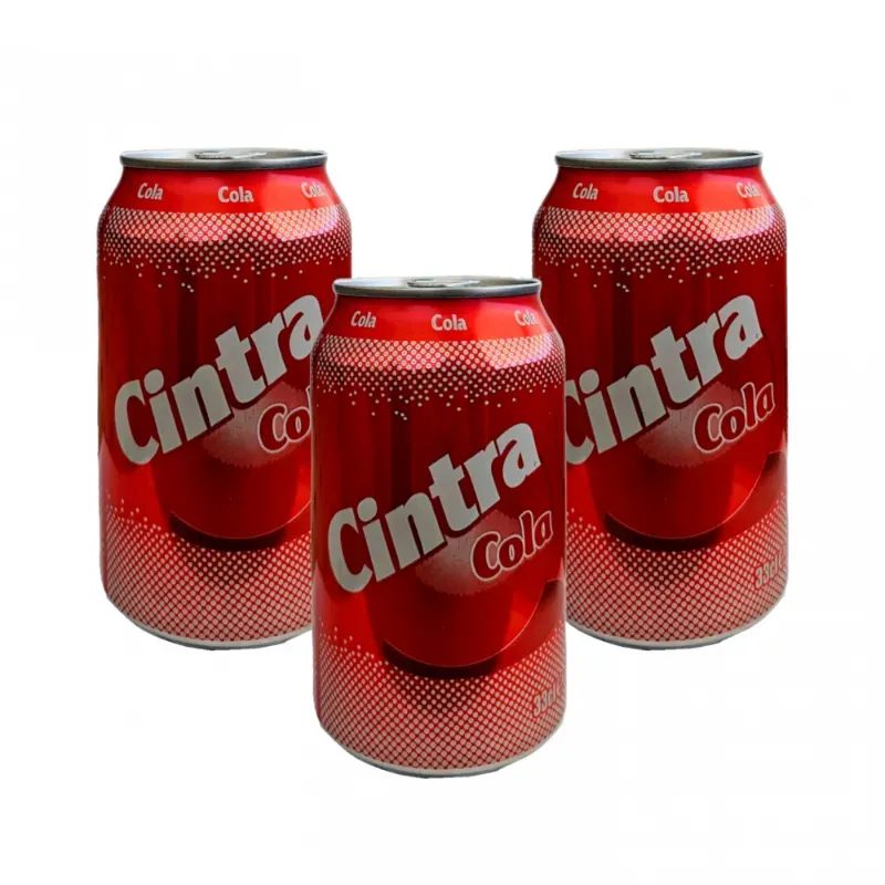 Refresco Cintra de Cola - caja de 24 unidades de lata *Nuevo Producto Importado
