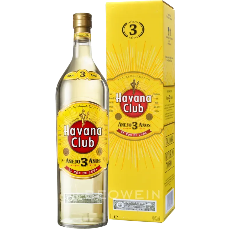 Ron Havana Club Añejo 3 años con Estuche- 70 cl. *Añejo Premium Perfecto