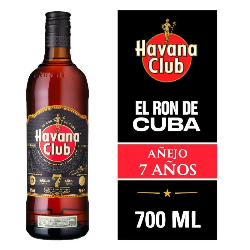 Ron Havana Club Añejo 7 Años - 70 cl. *Original y Sabroso