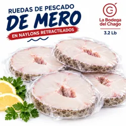 Ruedas de Mero (Filetes de Cubera) - 3.2 libras  *Calidad Premium