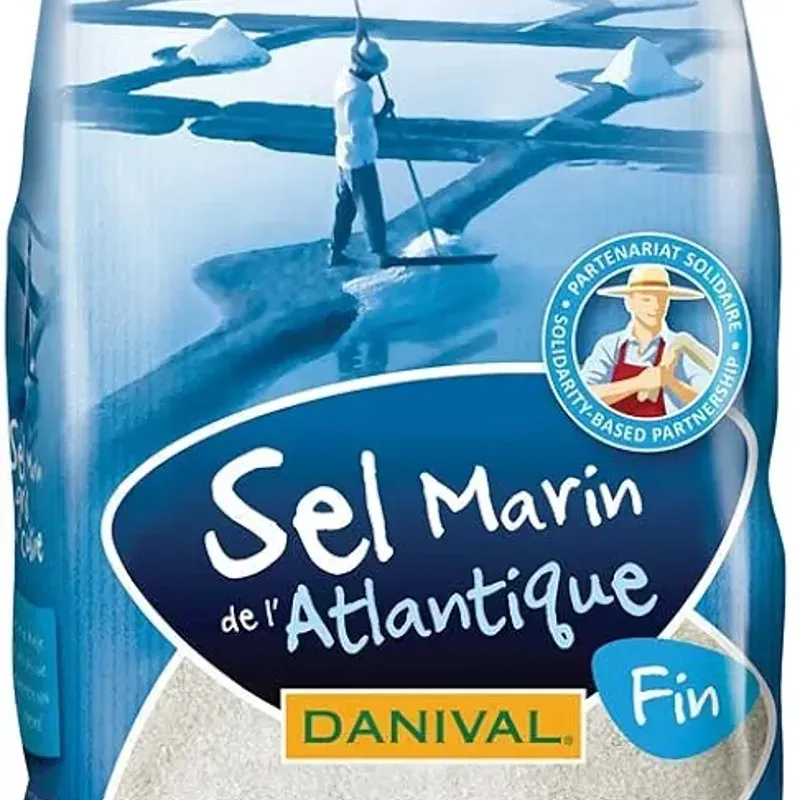 Sal Fina del Atlántico - 1 kg *Nuevo Producto Importado de Origen Español