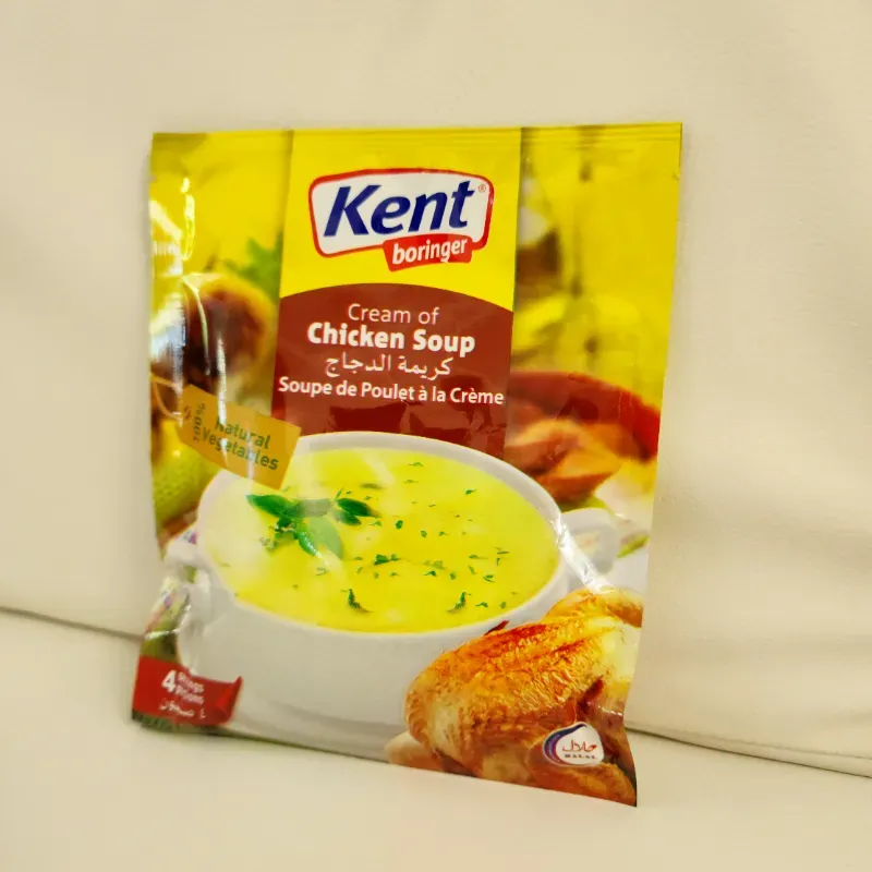 Sopa Cremosa de Pollo Kent Boringer - 71 gramos *4 raciones por paquete