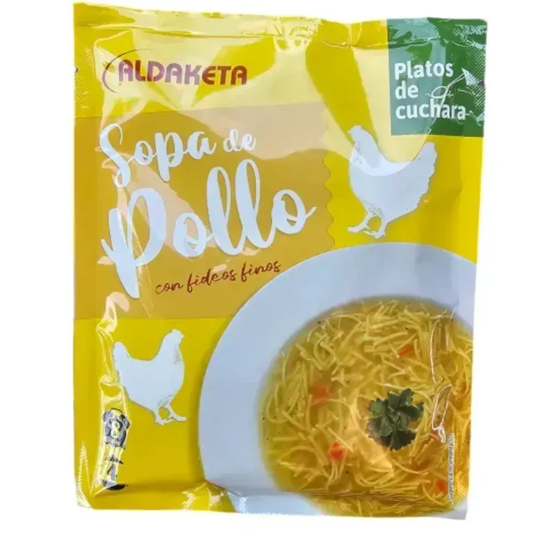 Sopa de Pollo Instantánea - 66 gr *Riquísima y reconstituyente.