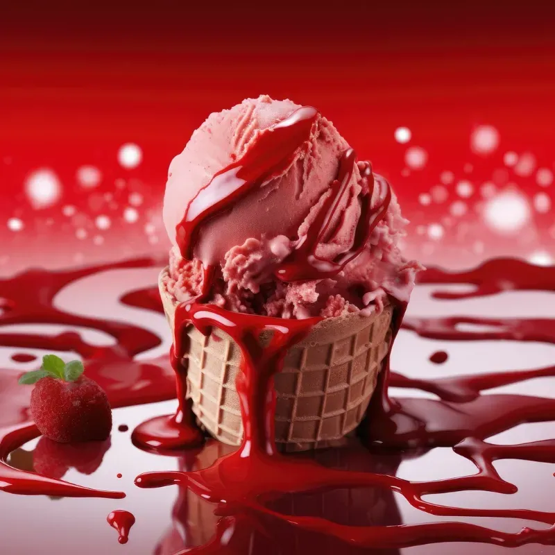 Helado Crema Sabor Fresa - Tina de 4.5 litros