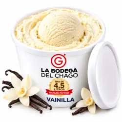 Helado Crema Sabor Vainilla- Tina de 4.5 Litros 