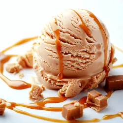 Helado Crema Sabor Caramelo - Tina de 4.5 Litros 