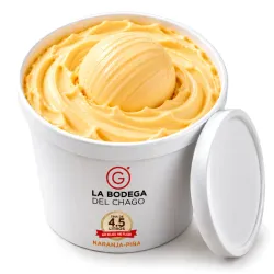 Tina de Helado Súper Crema Sabor Naranja Piña - 4.5 Litros