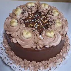 Cake Bombón Decorado con Merengue Italiano *La Delicia de Casa
