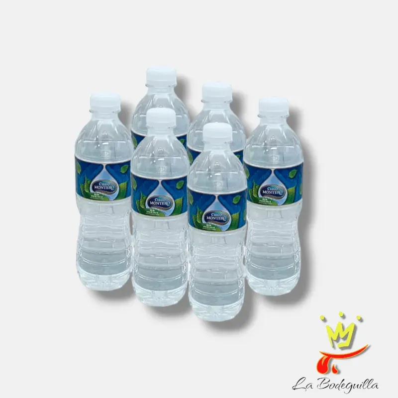 Agua Natural Ciego Montero 500ml