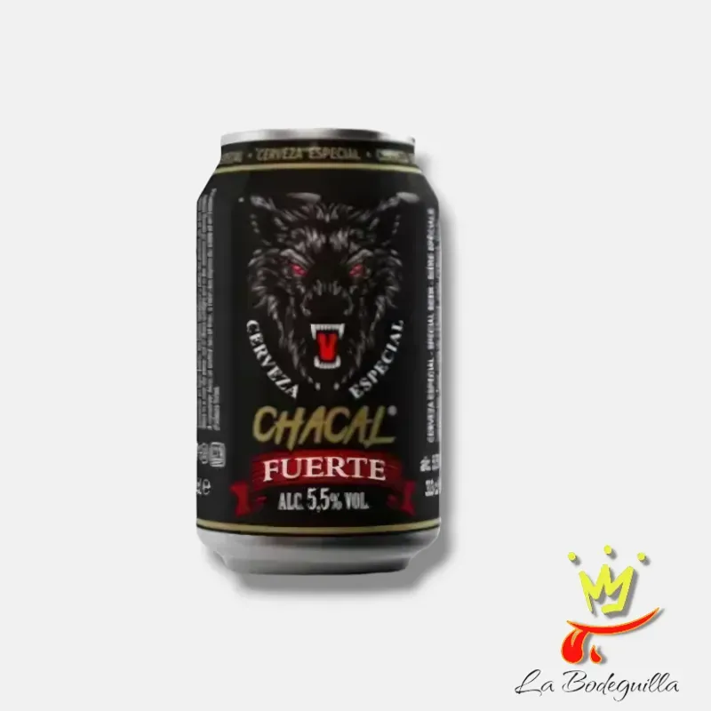 Cerveza Chacal Fuerte 5.5vol