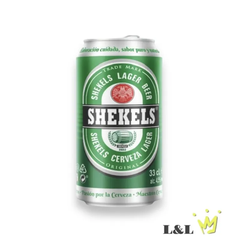 Cerveza Shekels 330ml, CERVEZAS 🍺 - La Bodeguilla | El Yerro Menú