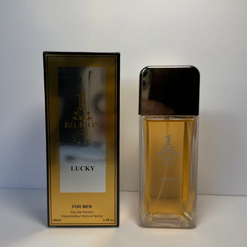 1 Billion Lucky for Men Eau de Parfum 100ml (3.4 fl oz) – Long Lasting Men’s Fragrance