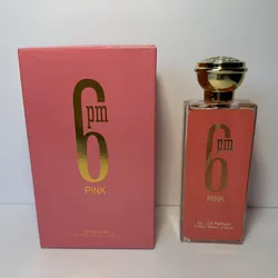 6 PM Pink Eau de Parfum para Mujer 100 ml | Fragancia Floral Dulce de Larga Duración