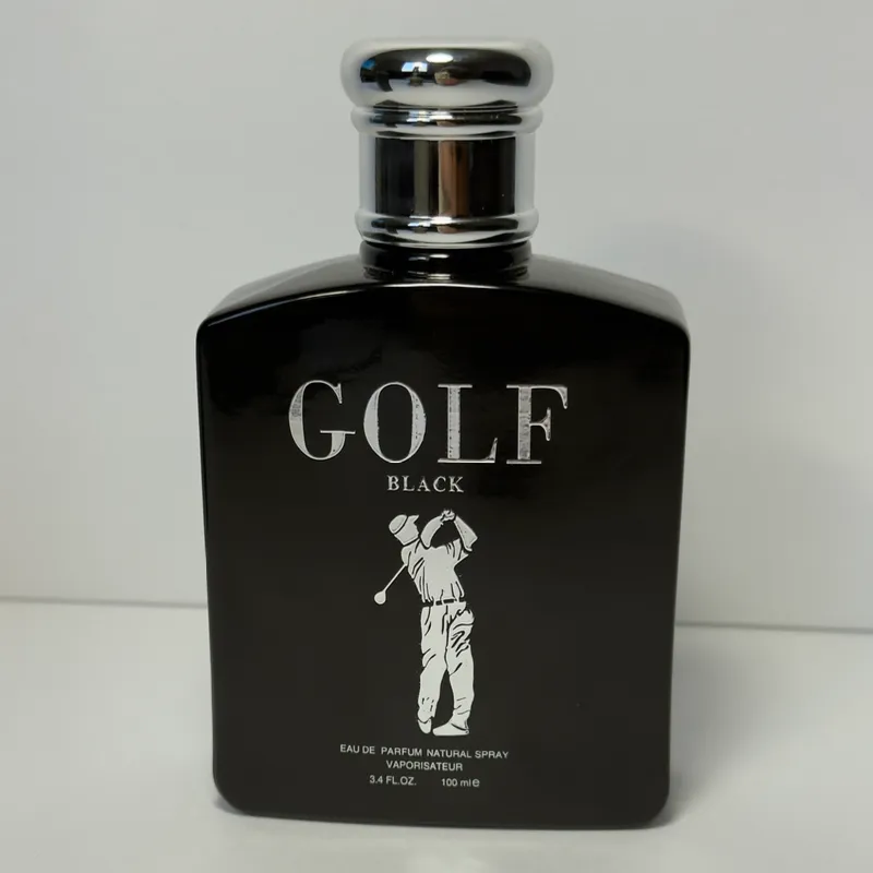 Golf Black Eau de Parfum para Hombre 100 ml (3.4 oz) – Fragancia Elegante y Duradera