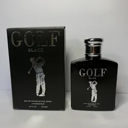 Golf Black Eau de Parfum para Hombre 100 ml (3.4 oz) – Fragancia Elegante y Duradera
