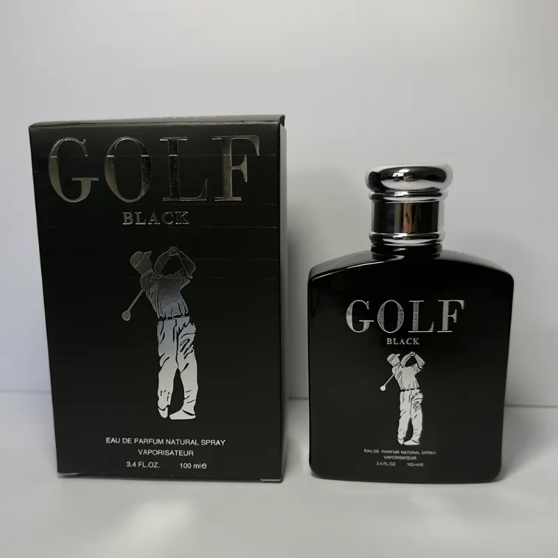 Golf Black Eau de Parfum para Hombre 100 ml (3.4 oz) – Fragancia Elegante y Duradera