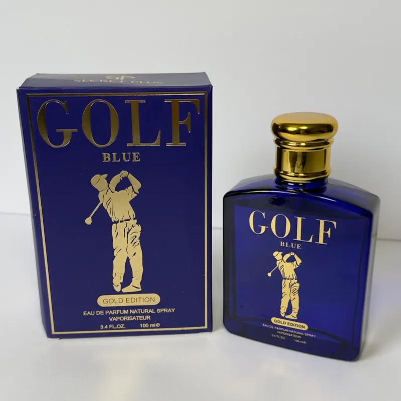 Golf Blue Gold Edition Eau de Parfum 100 ml – Fragancia Masculina Elegante y Duradera