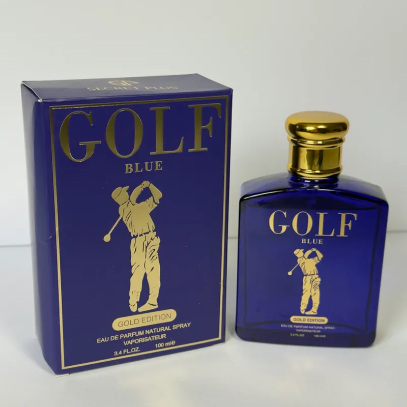 Golf Blue Gold Edition Eau de Parfum 100 ml – Fragancia Masculina Elegante y Duradera