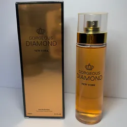 Gorgeous Diamond New York Eau de Parfum 100 ml (3.4 fl oz) – Fragancia Elegante para Mujer