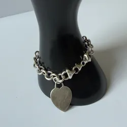 Pulsera Corazón en Plata 925 – Diseño Clásico y Elegante