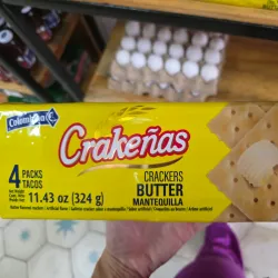 Crakeñas Mantequilla 4 tacos