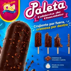 Paletica Cid con Cobertura de Chocolate