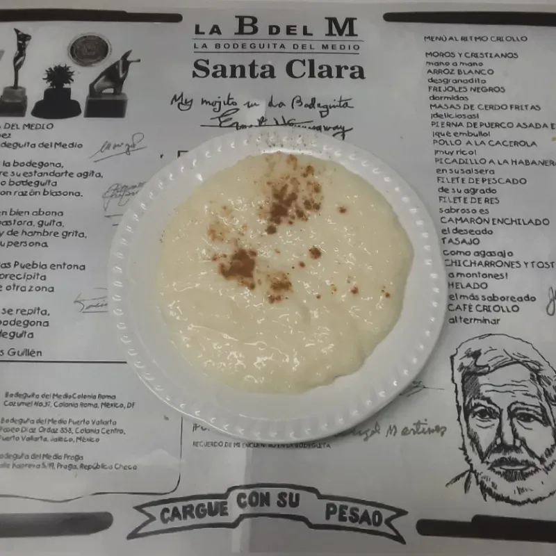 Dulce de arroz con leche